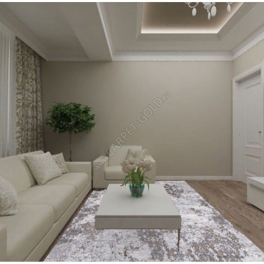 Ковер 23418 - 975 GREY / GOLD GRAND