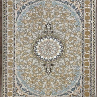 Ковер персидский G129 Mashad 1200 (Акрил, серый)