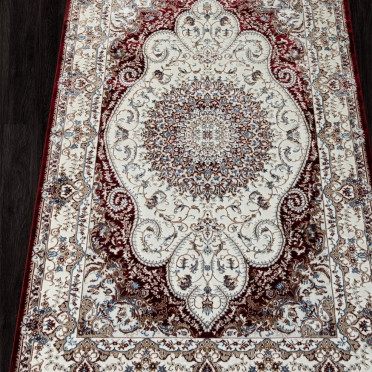 Ковер 00641C - BURGUNDY / BURGUNDY - Прямоугольник - коллекция ASADU