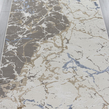 Ковер 27231A - GRY / BLUE - Прямоугольник - коллекция MOSSO