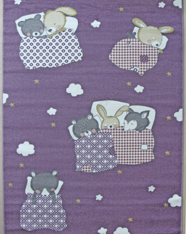 Ковер российский 2922 SOFIT (Фризе, фиолетовый)