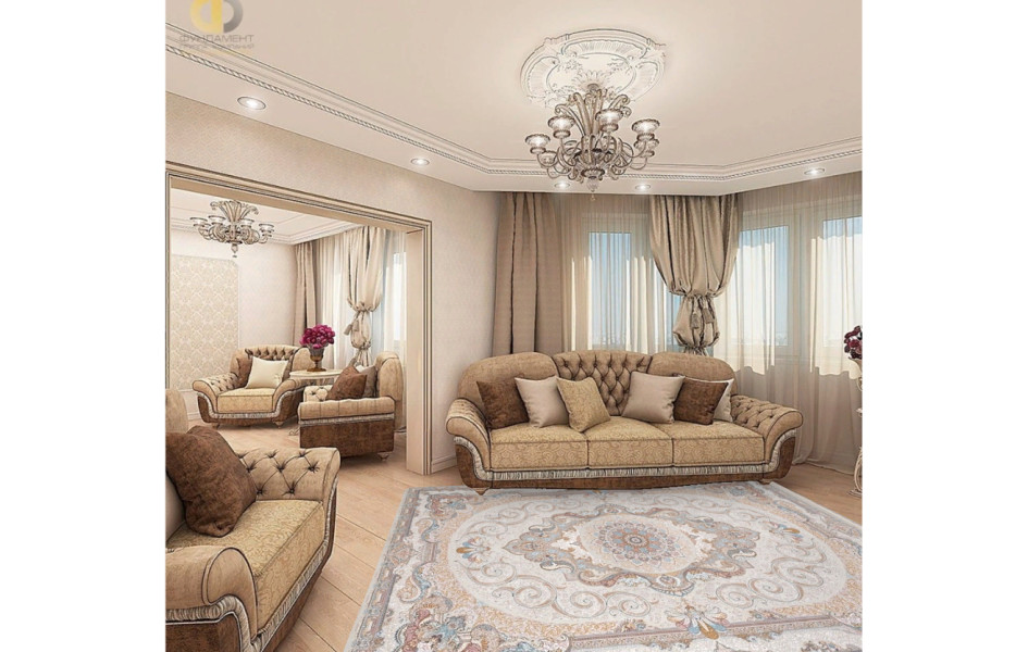 Ковер иранский 144 CREAM - коллекция FARSI 1500