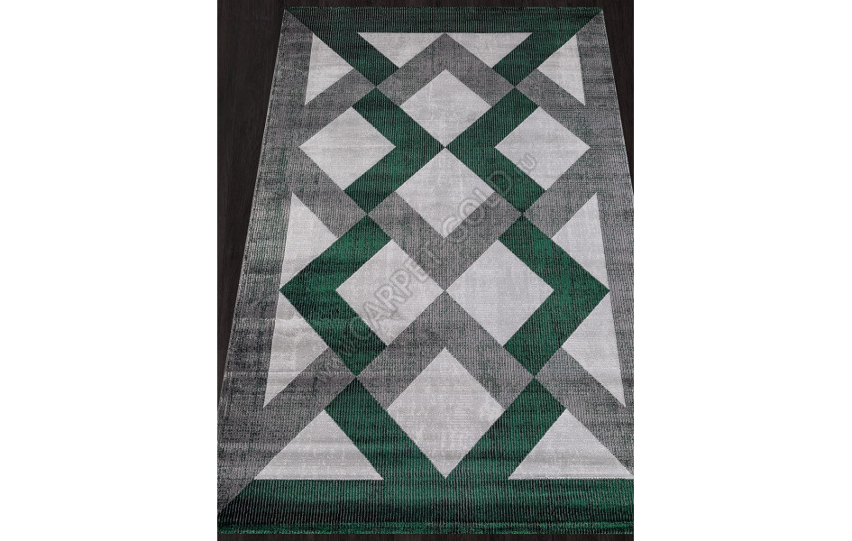Ковер 04494Y - GREEN / GREEN OMEGA