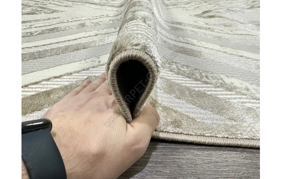 D037A_CREAM SHIRINK VIZON FDY Semnan овал