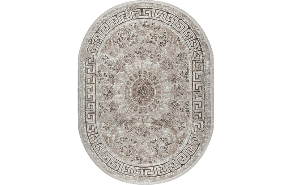 37545A OVAL BROWN / BEIGE Sanat Viscon