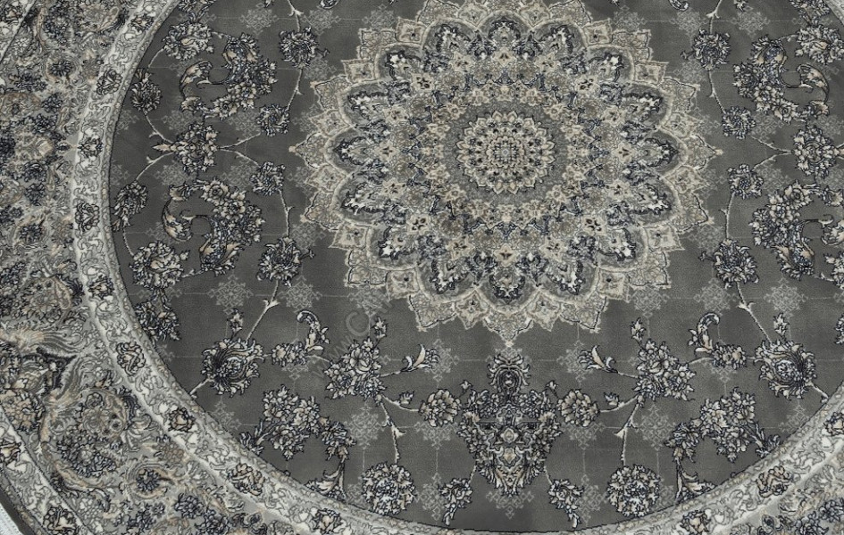 Ковер 752065 - 000 - Круг - коллекция KASHAN