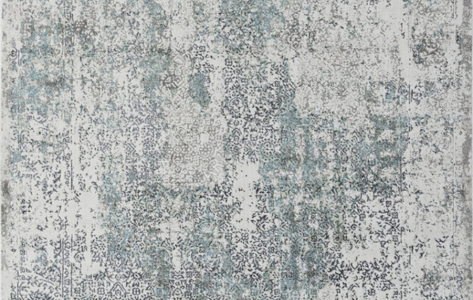 Ковер 02475F - BLUE / GREY - Прямоугольник - коллекция SAFARI