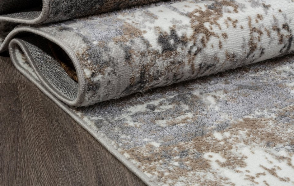 Ковер 03202A - GREY / CREAM HB - Прямоугольник - коллекция PARADIZE