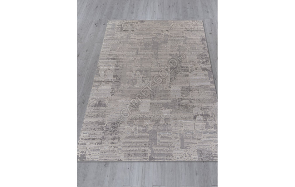 Ковер F168 - CREAM-GRAY - Прямоугольник - коллекция LIMAN